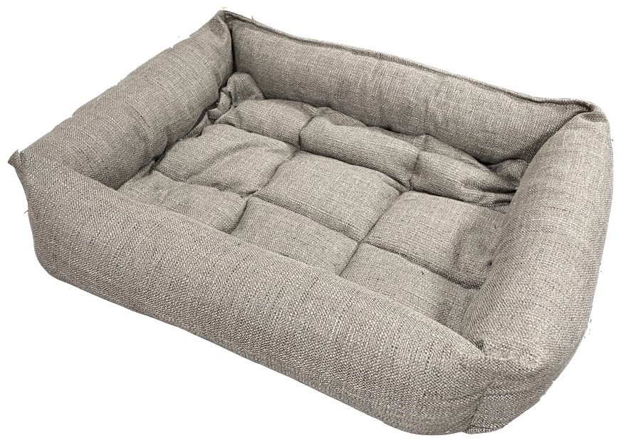 Лежанка SOFT, рогожка, цвета в ассортименте, 50х40 см