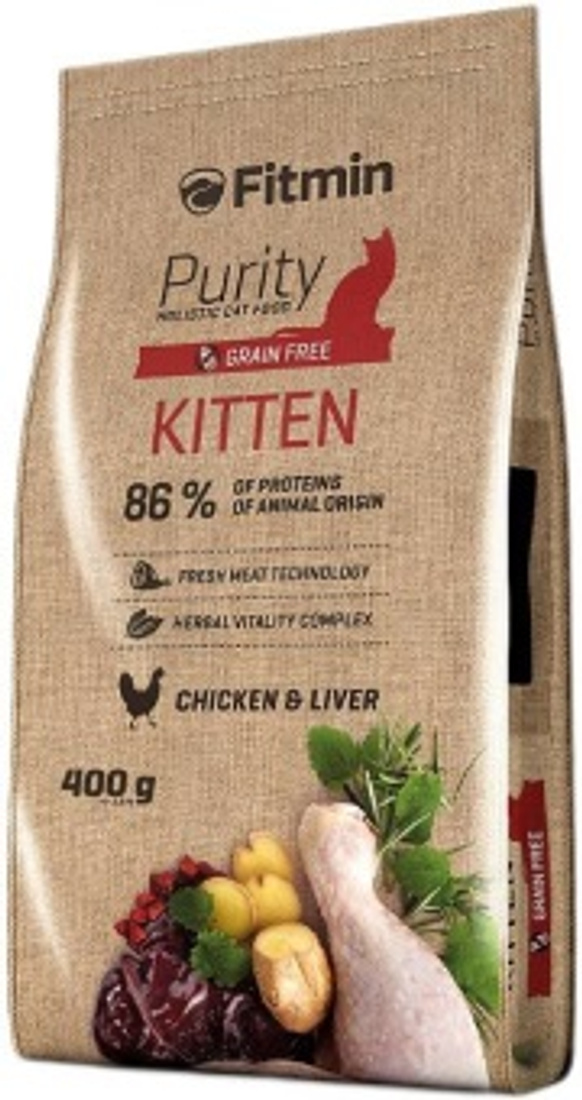 Fitmin Purity Kitten для котят с курицей 400 г