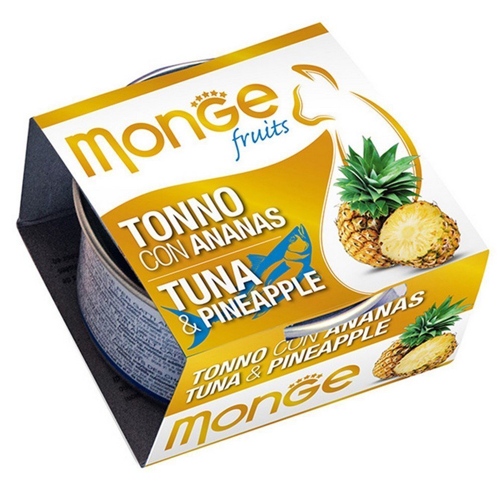 Monge Cat Fruits тунец с ананасом 80 г
