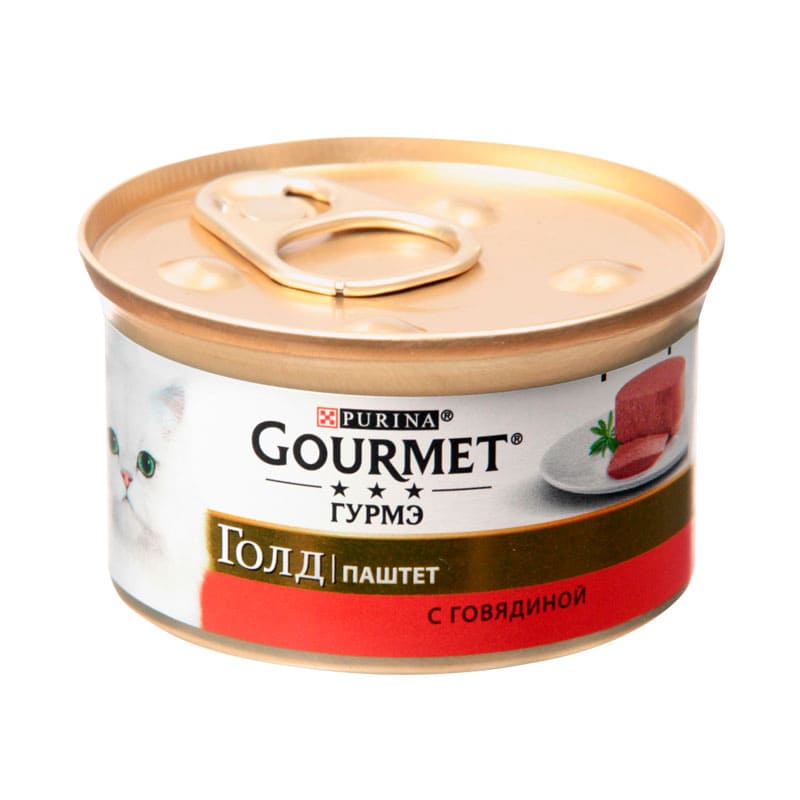 Gourmet Gold с говядиной паштет 85 г