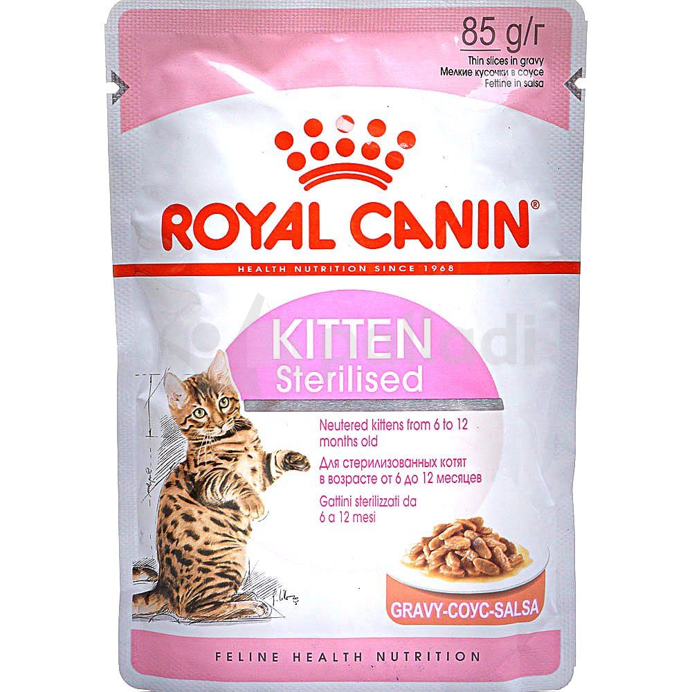 Royal Canin Kitten Sterilised в соусе 85 г